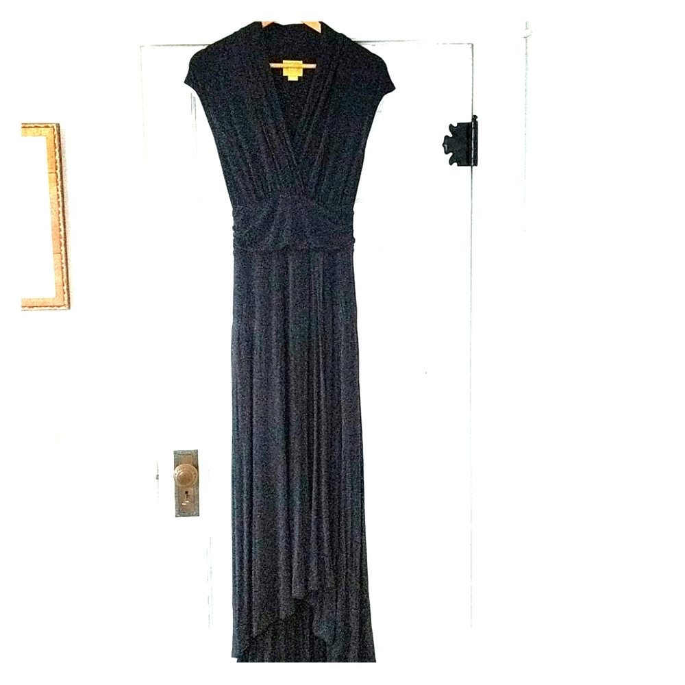 NWOT Anthropologie Maeve Black Maxi Dress